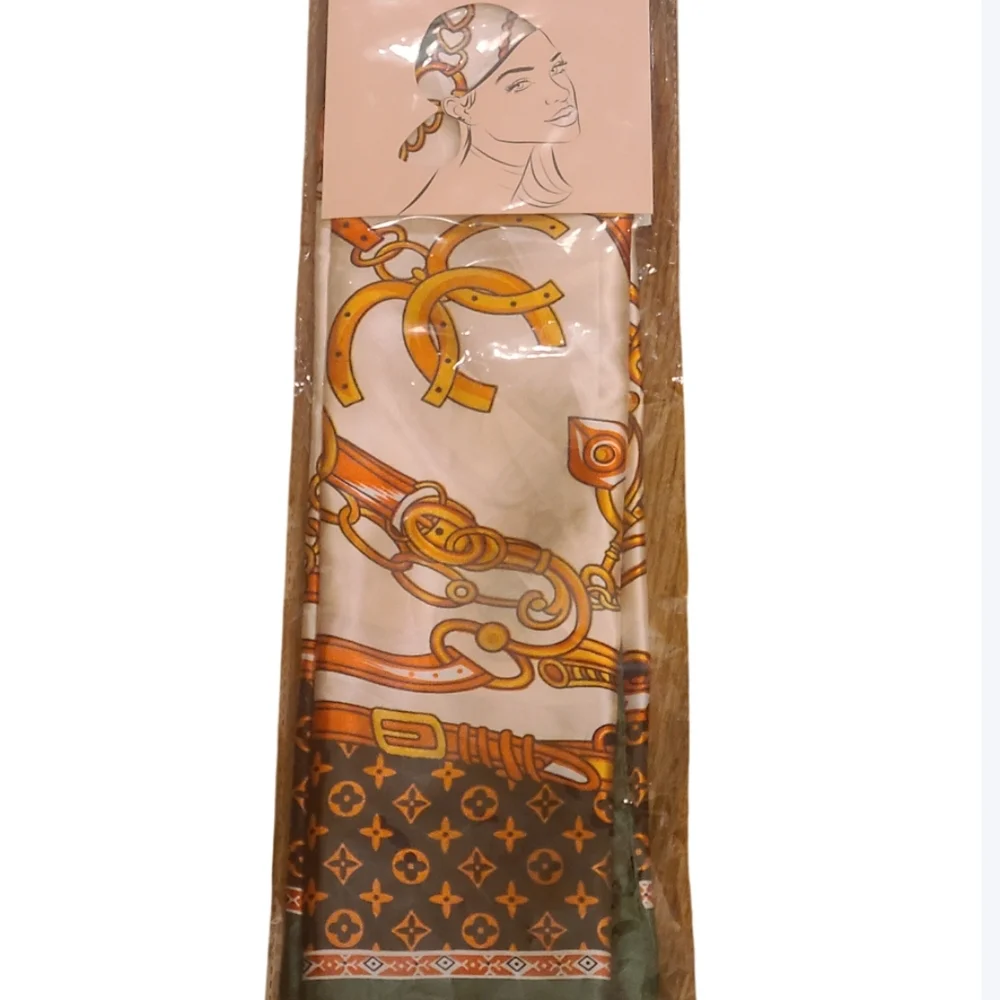 Premium Silky Satin Multi Scarf
